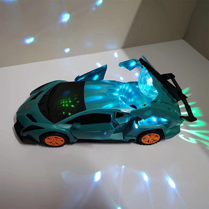 Rotating Toy Car
