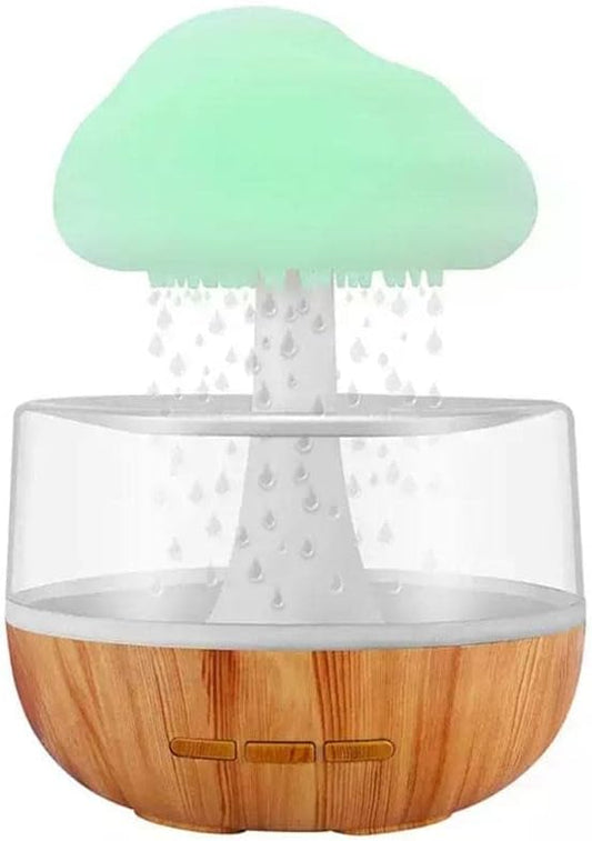 Mushroom Rain Humidifier With Night Light