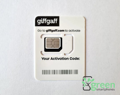 GiffGaff United Kingdom International SIM Card