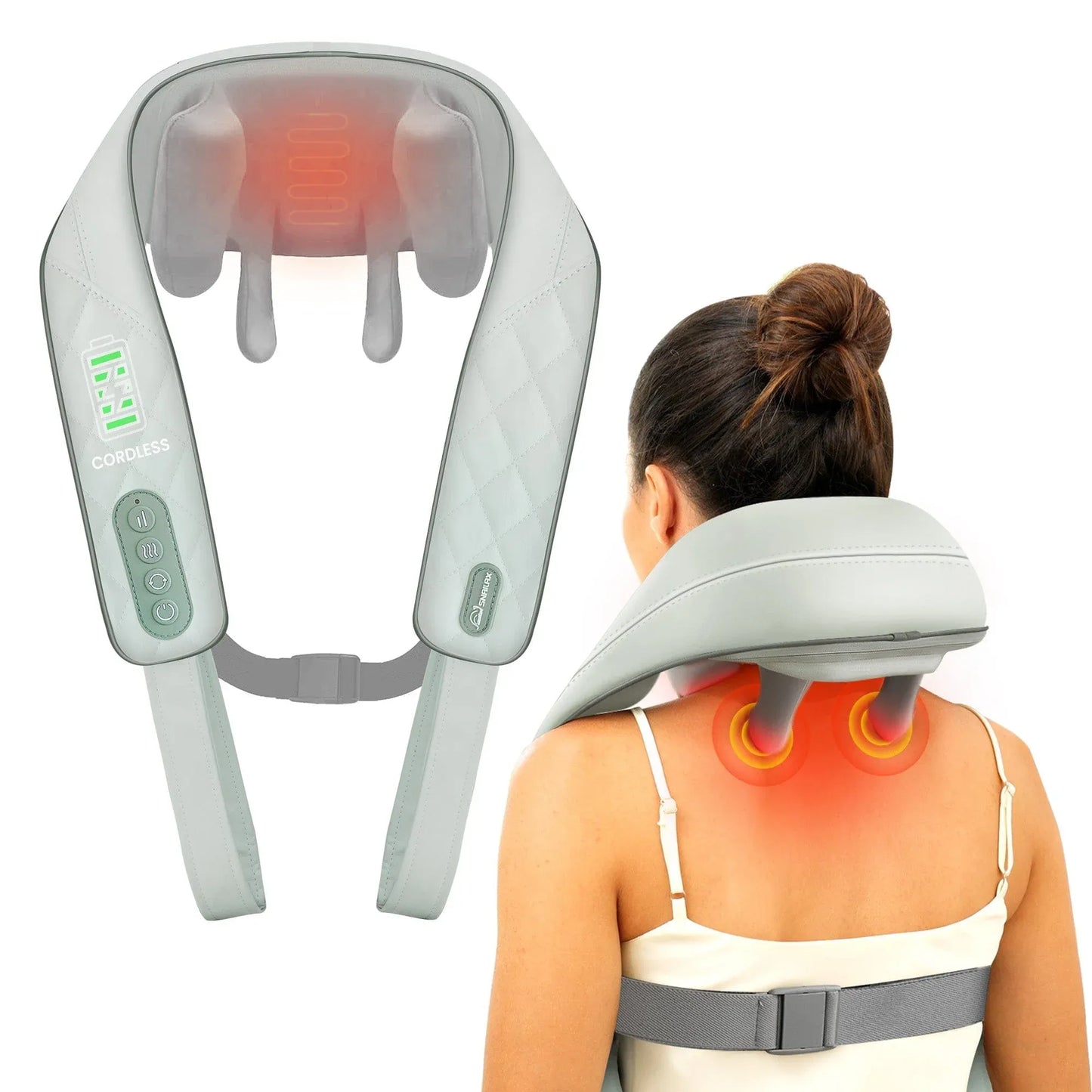 Professional Wireless Neck Shoulder Back Massager