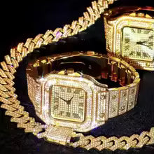 WATCH, BRACELET and Necklace set